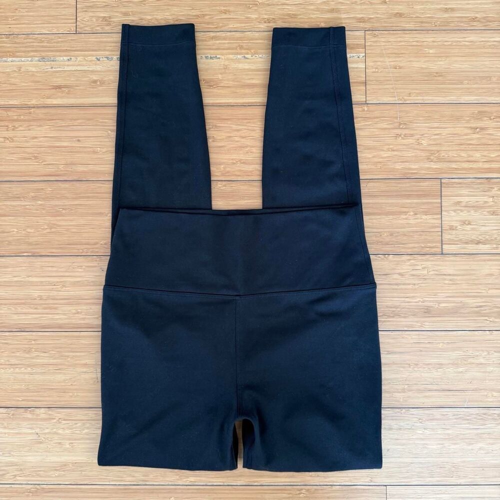 Outdoor Voices Black High Rise Leggings Small Seamless Workout Athleisure